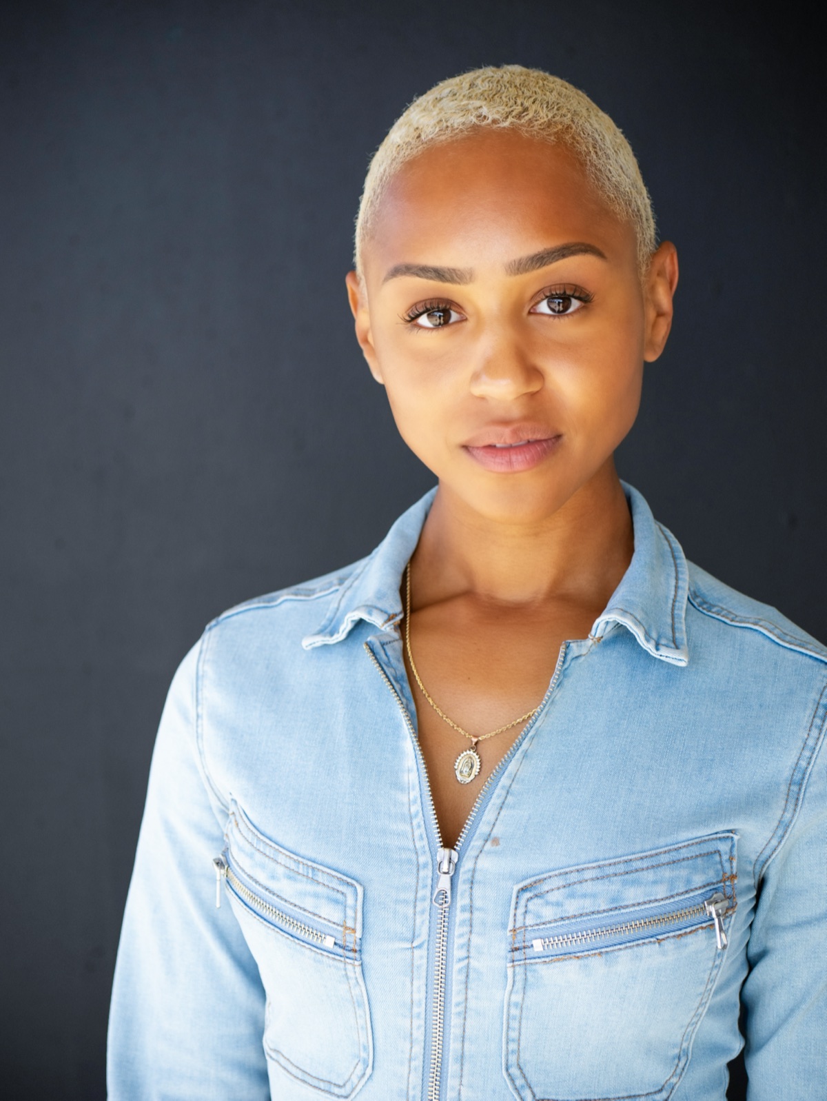 Joy Christos behind the scenes